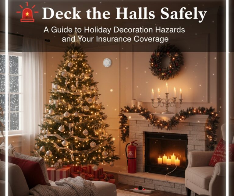 Deck the Halls Safely: A Guide to Holiday Decoration Hazards and Your Insurance Coverage
